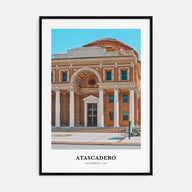 Atascadero Portrait Color Poster