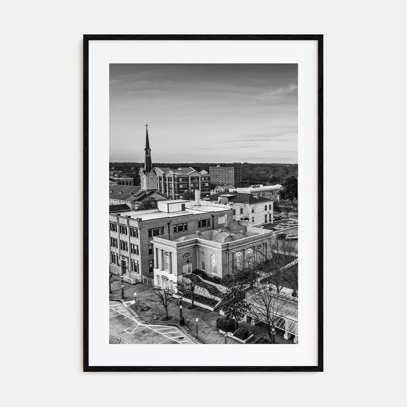 Athens, Georgia Photo B&W Poster