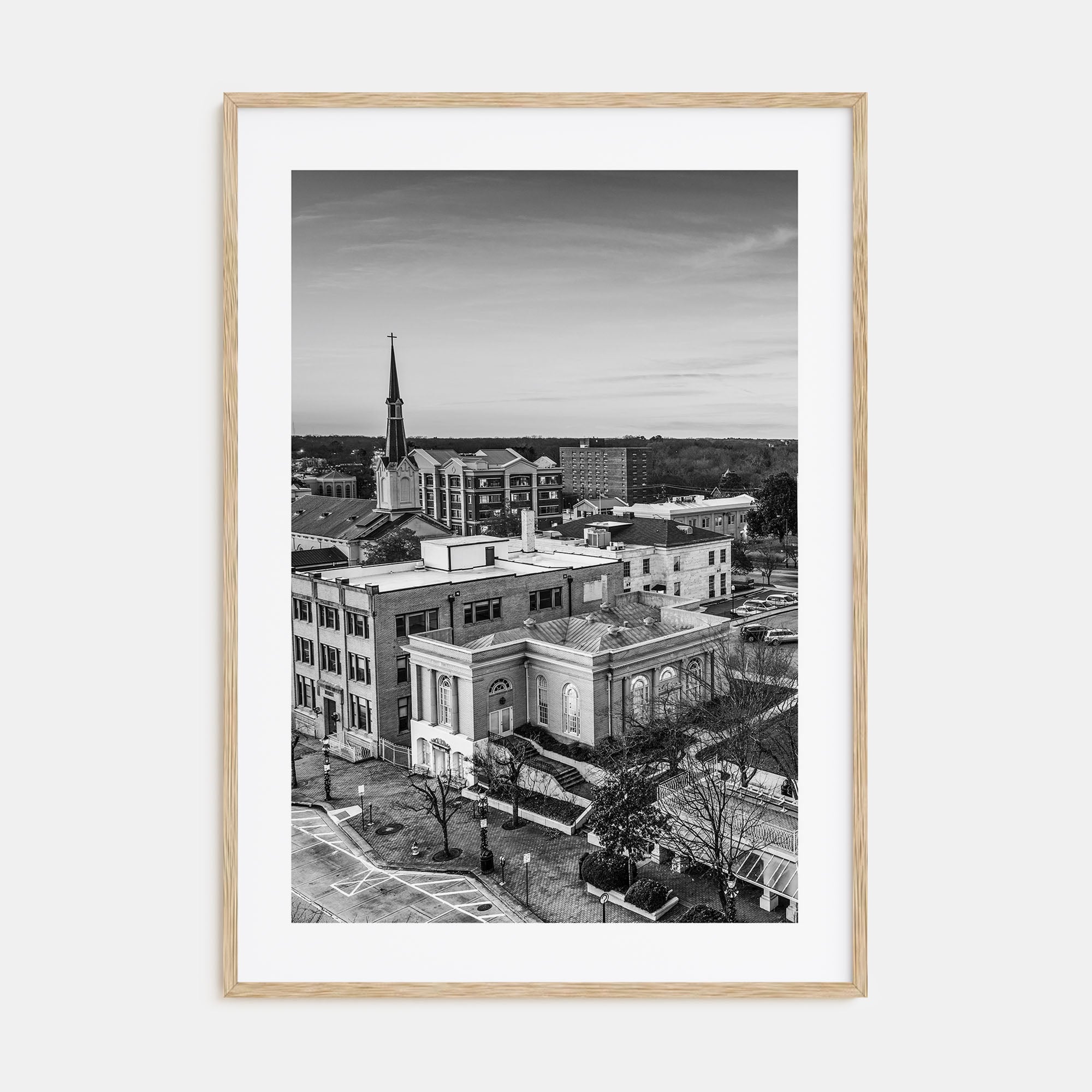 Athens, Georgia Photo B&W Poster