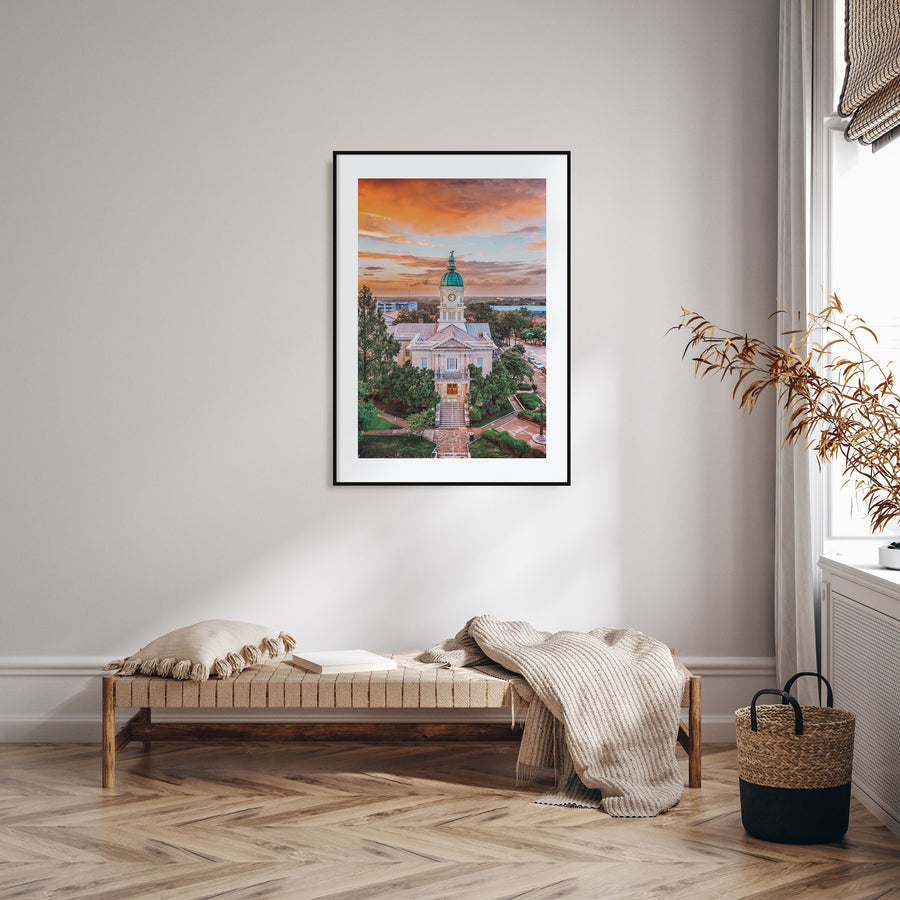 Athens, Georgia Photo Color Poster