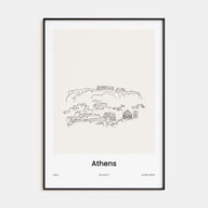 Athens, Greece Drawn No 1 Poster