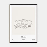 Athens, Greece Drawn No 1 Poster