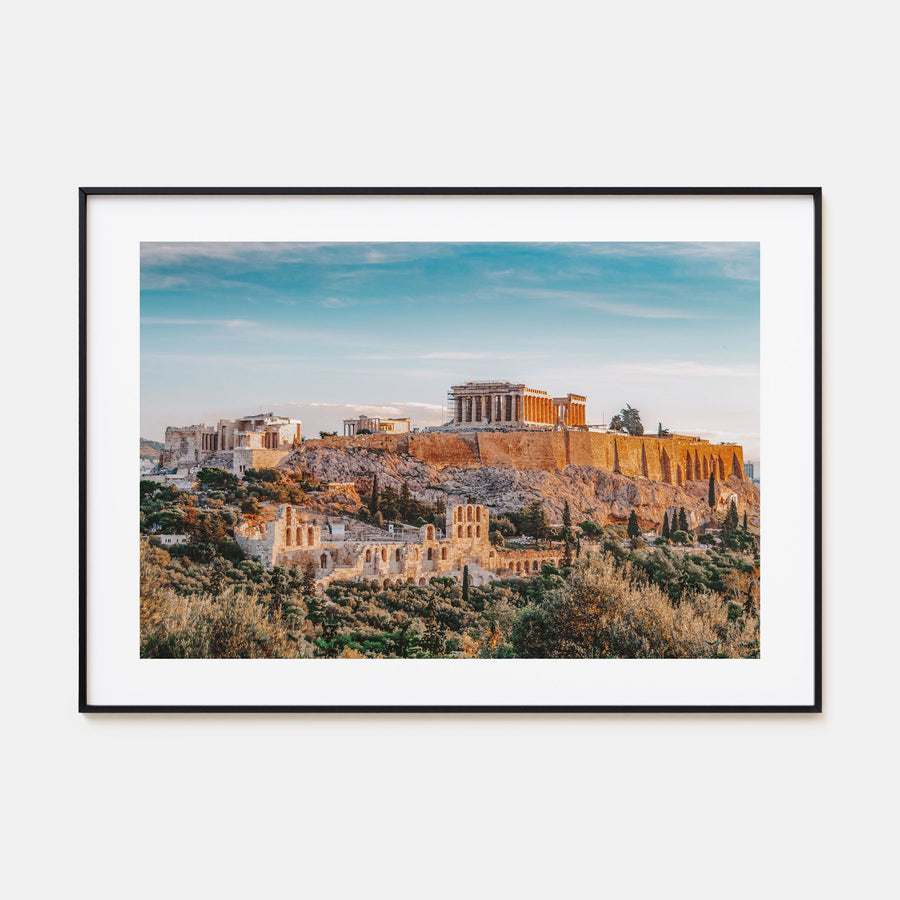 Athens, Greece Landscape Color Poster