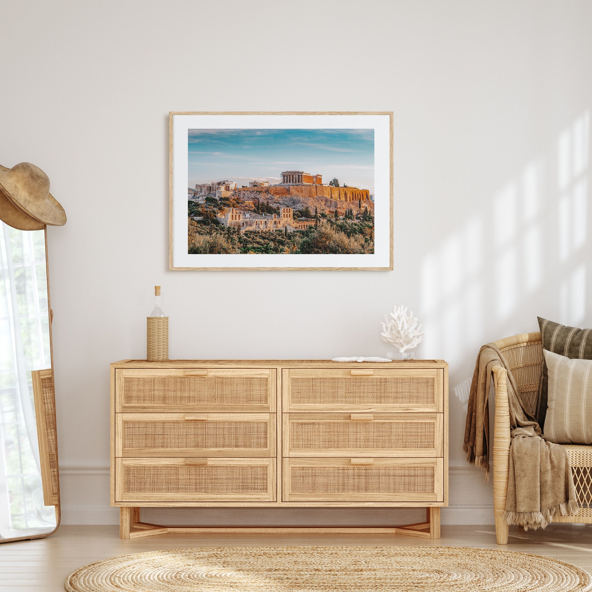 Athens, Greece Landscape Color Poster