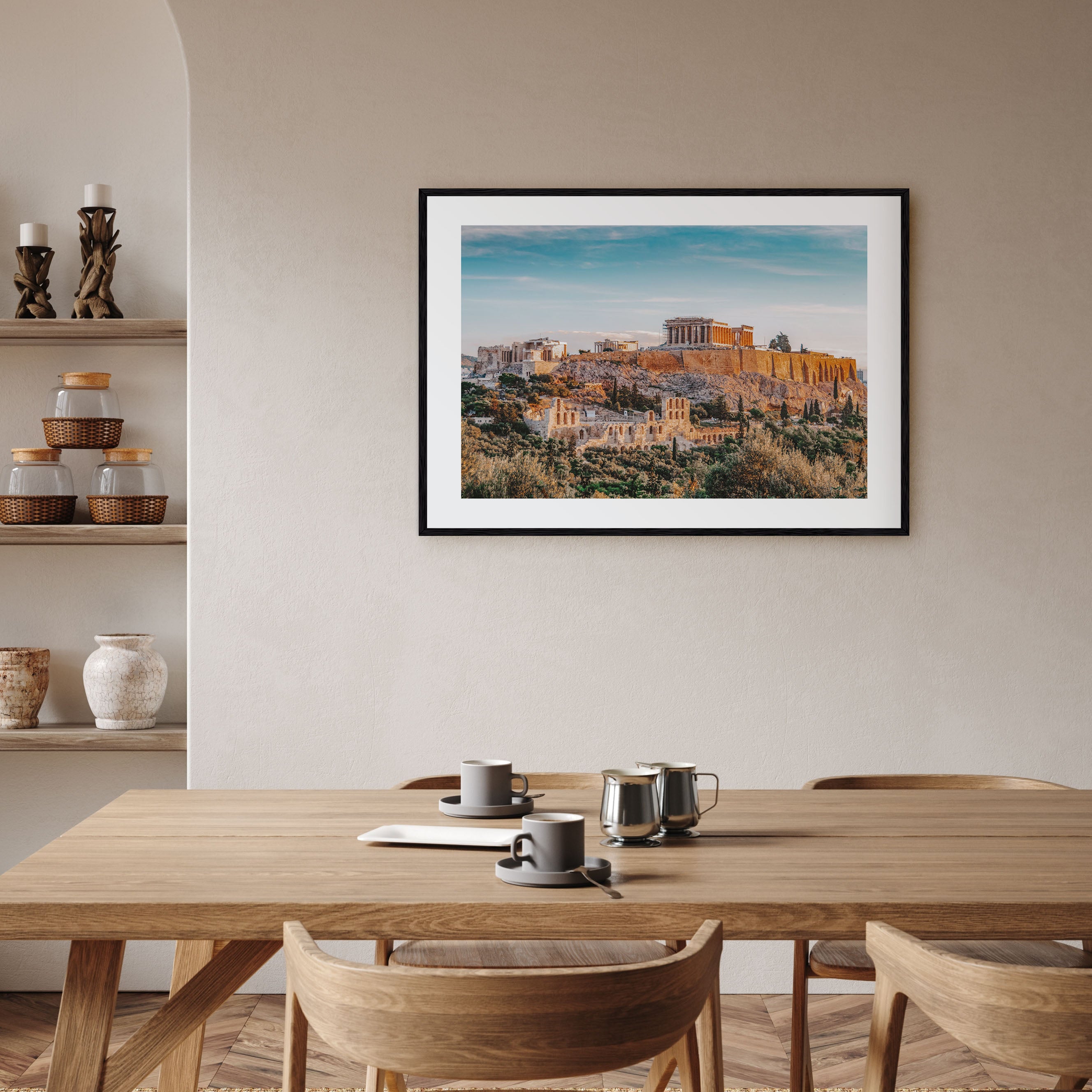 Athens, Greece Landscape Color Poster