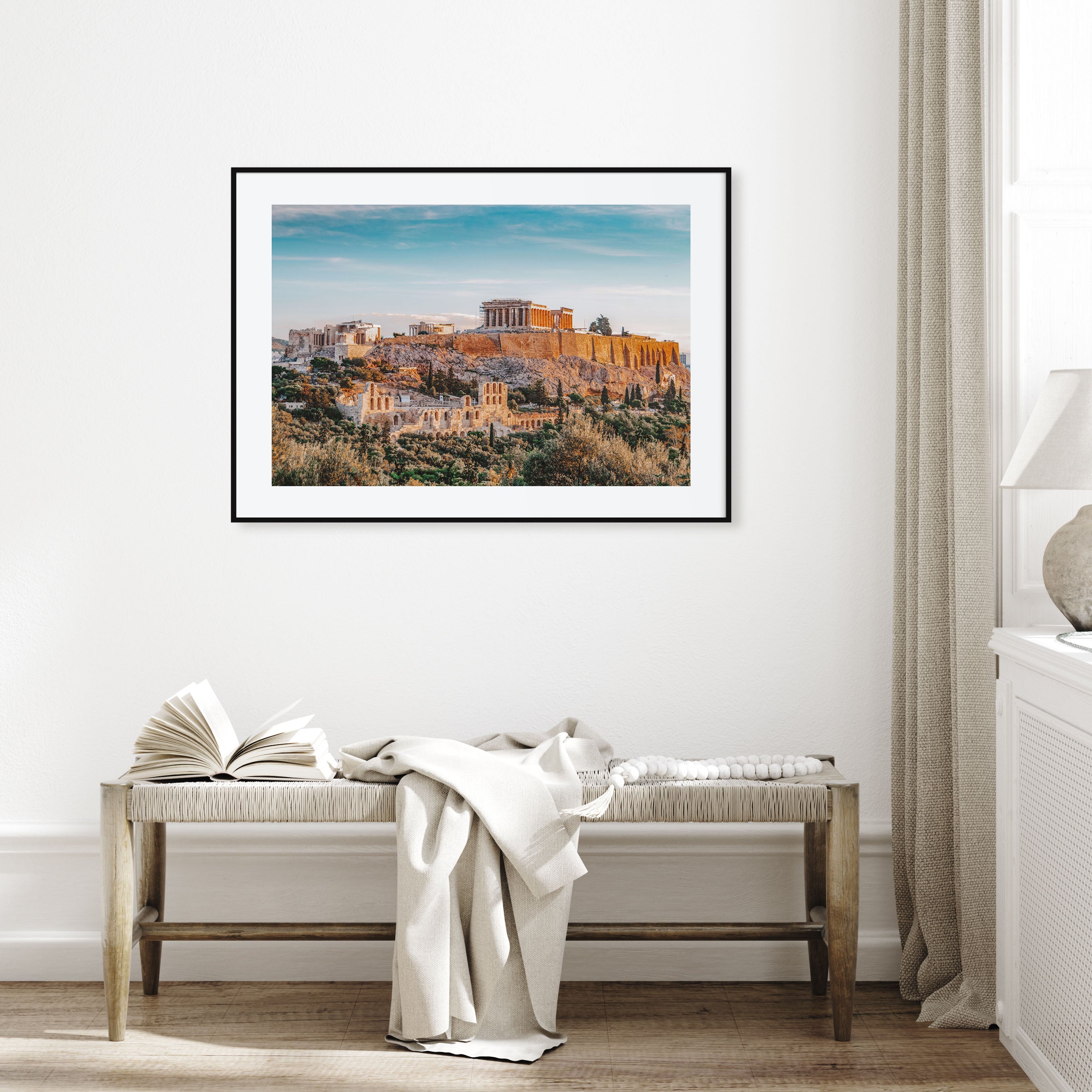 Athens, Greece Landscape Color Poster