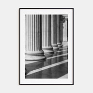 Athens, Greece Photo B&W No 2 Poster