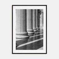 Athens, Greece Photo B&W No 2 Poster