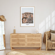 Athens, Greece Portrait Color Poster