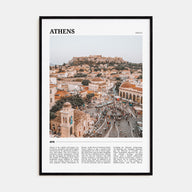 Athens, Greece Travel Color Poster