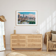 Atlanta Landscape Color Poster