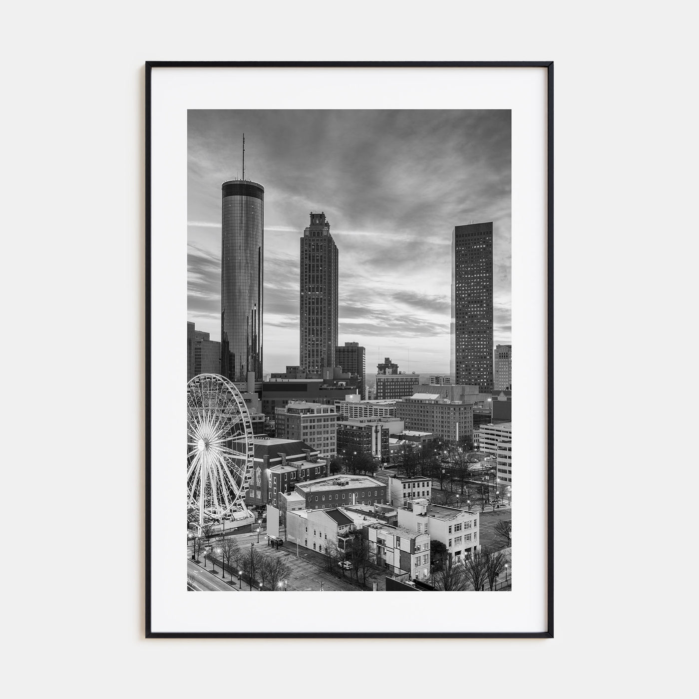 Atlanta Photo B&W No 1 Poster
