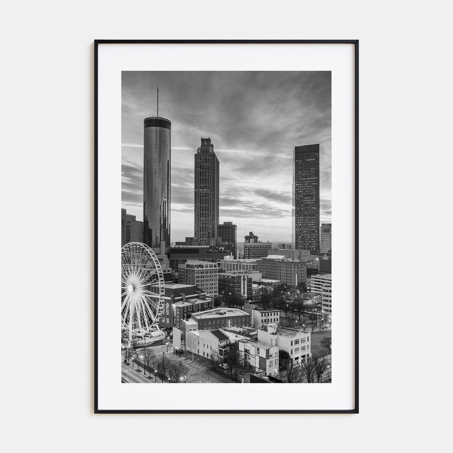 Atlanta Photo B&W No 1 Poster