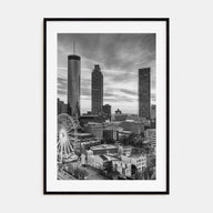 Atlanta Photo B&W No 1 Poster