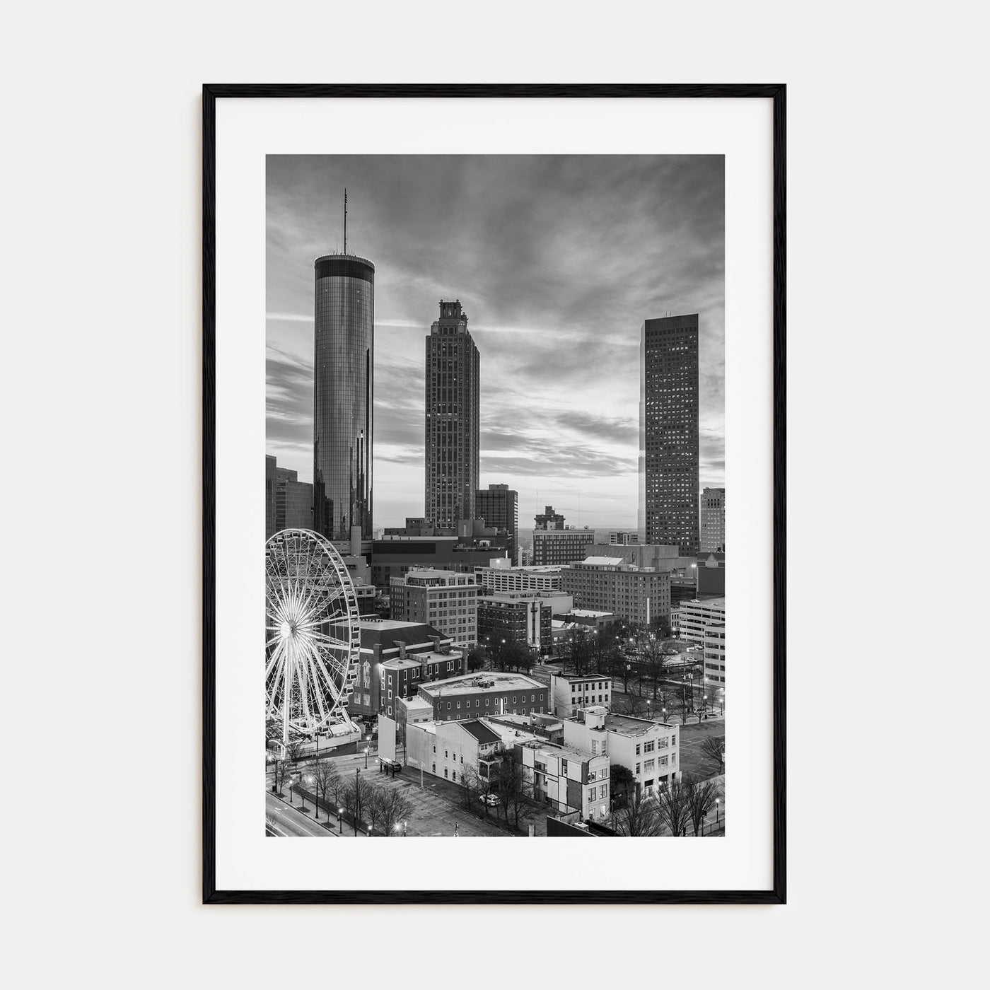 Atlanta Photo B&W No 1 Poster