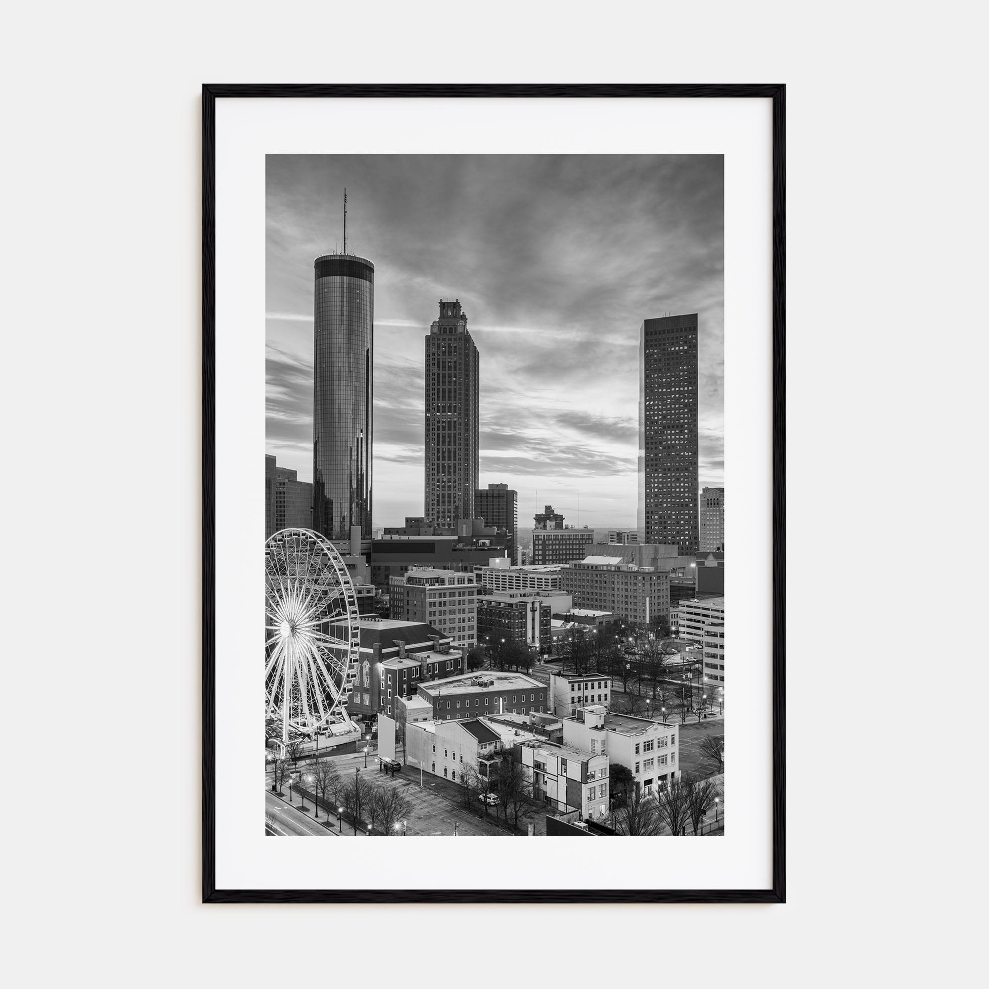 Atlanta Photo B&W No 1 Poster