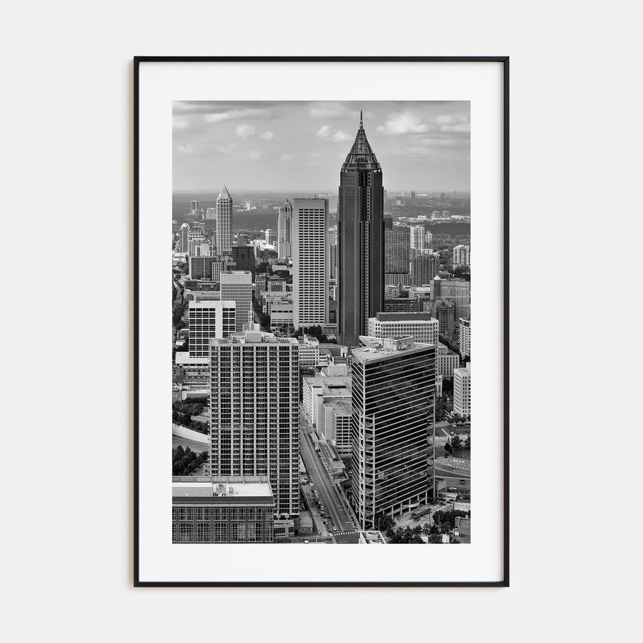 Atlanta Photo B&W No 2 Poster