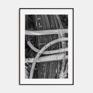 Atlanta Photo B&W No 3 Poster