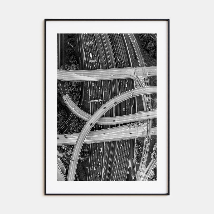 Atlanta Photo B&W No 3 Poster