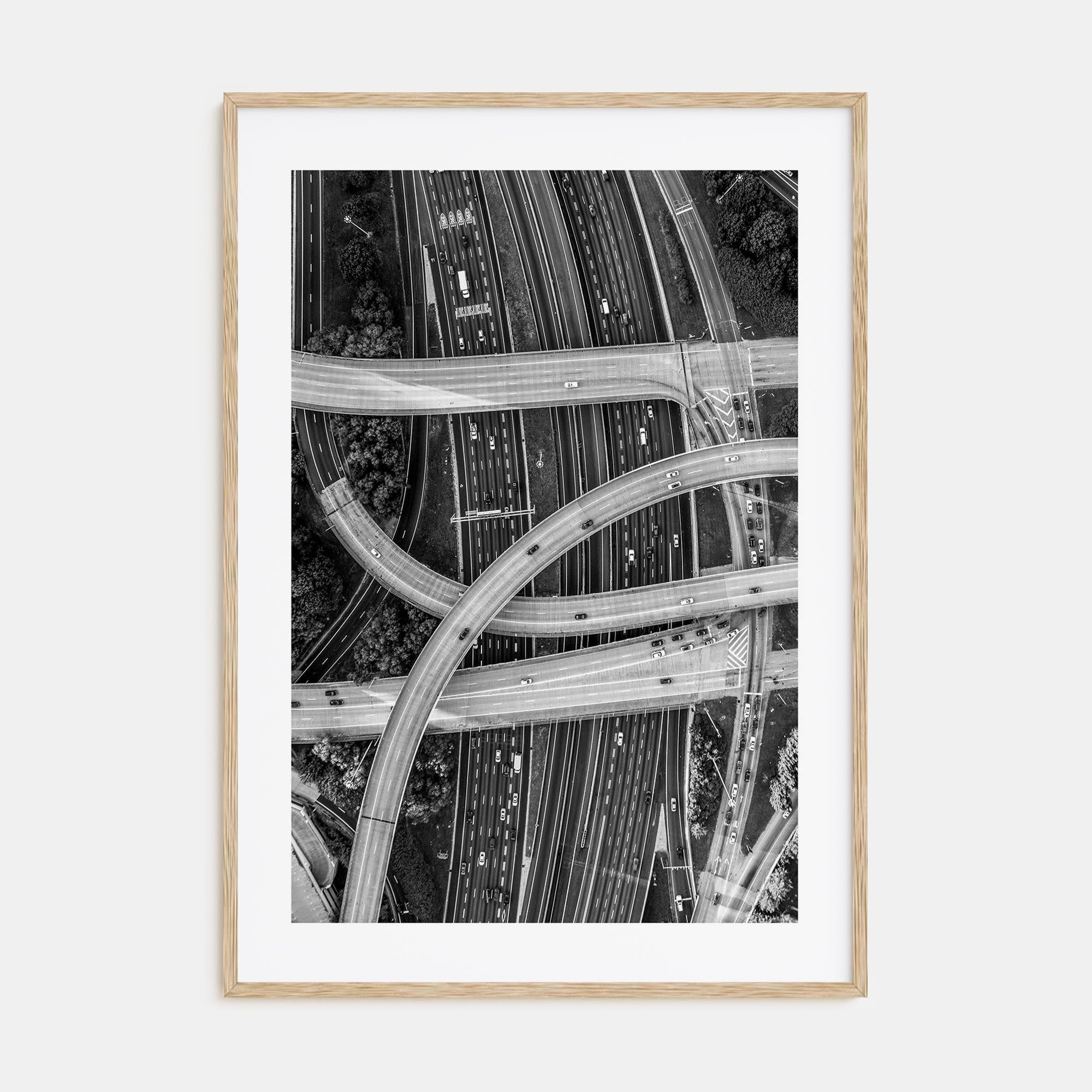 Atlanta Photo B&W No 3 Poster