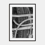 Atlanta Photo B&W No 3 Poster