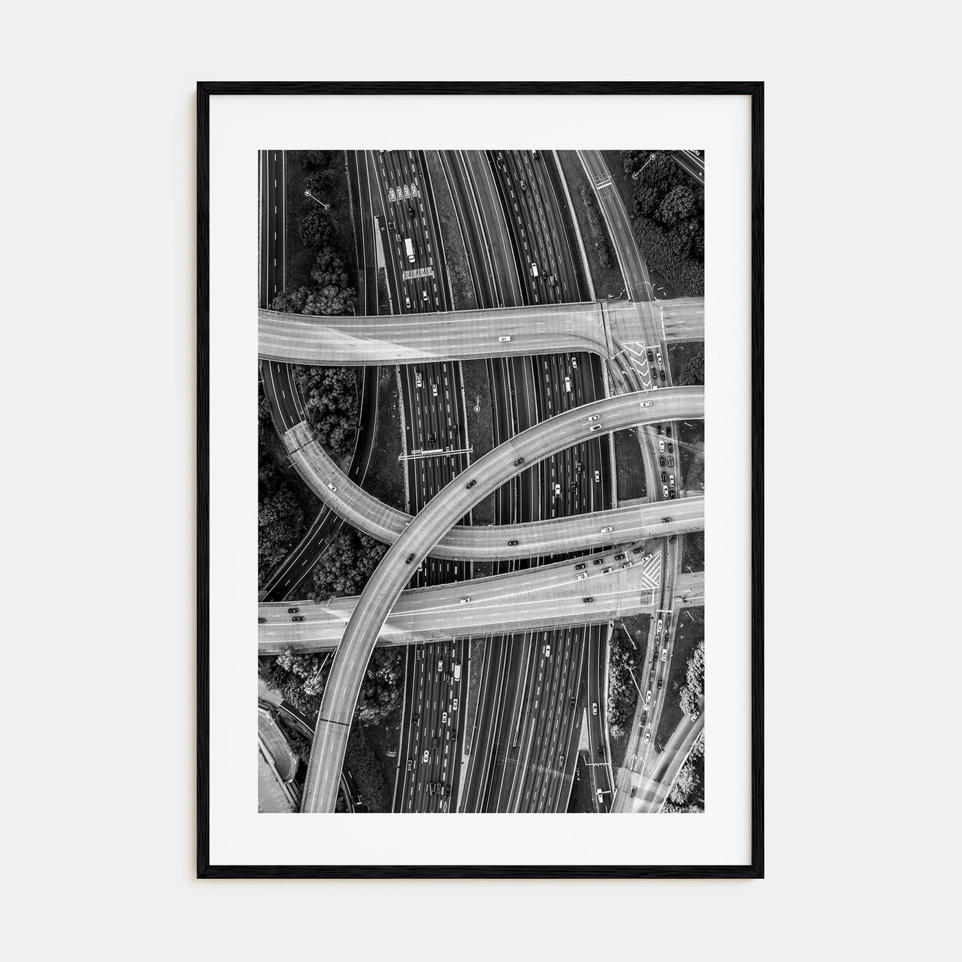 Atlanta Photo B&W No 3 Poster