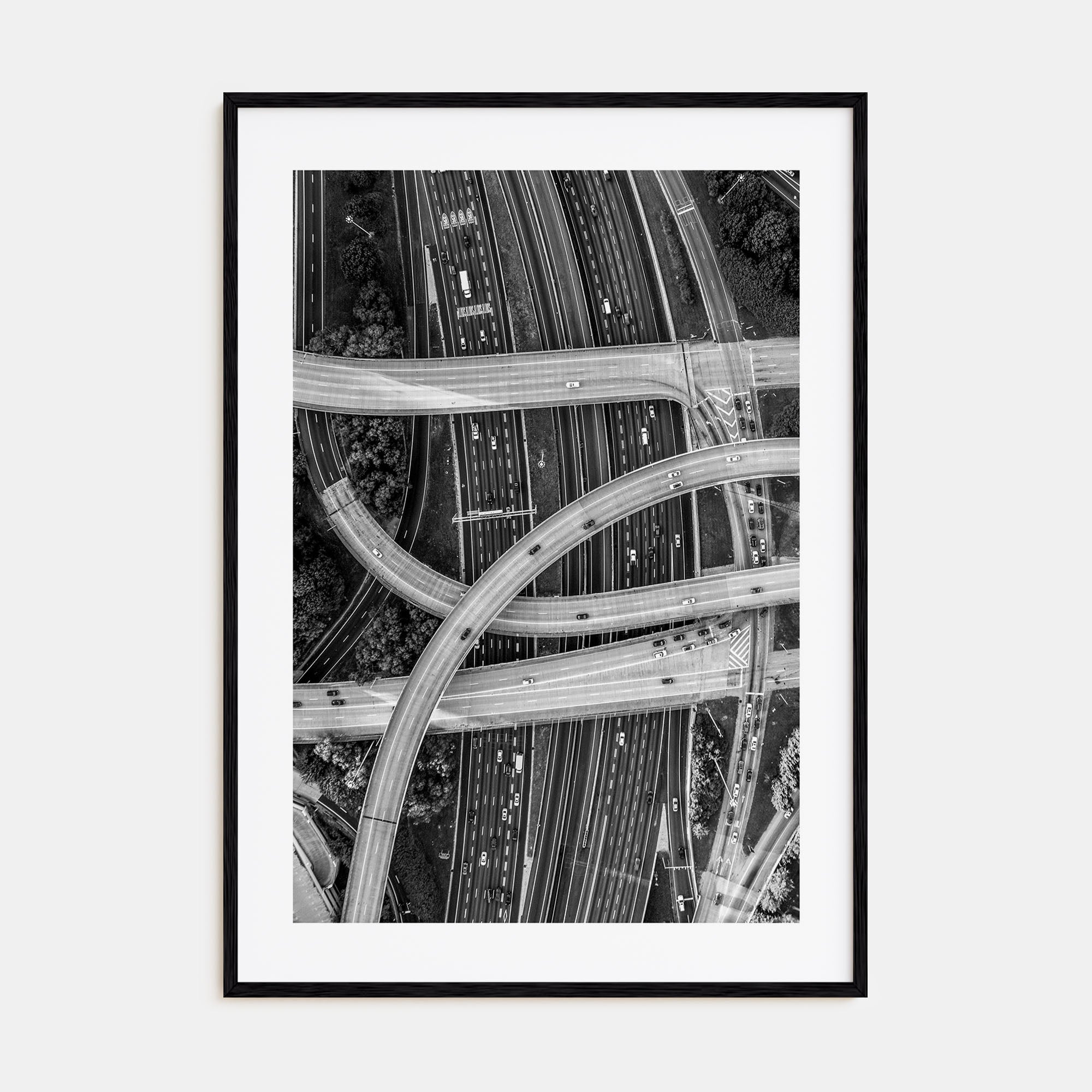 Atlanta Photo B&W No 3 Poster