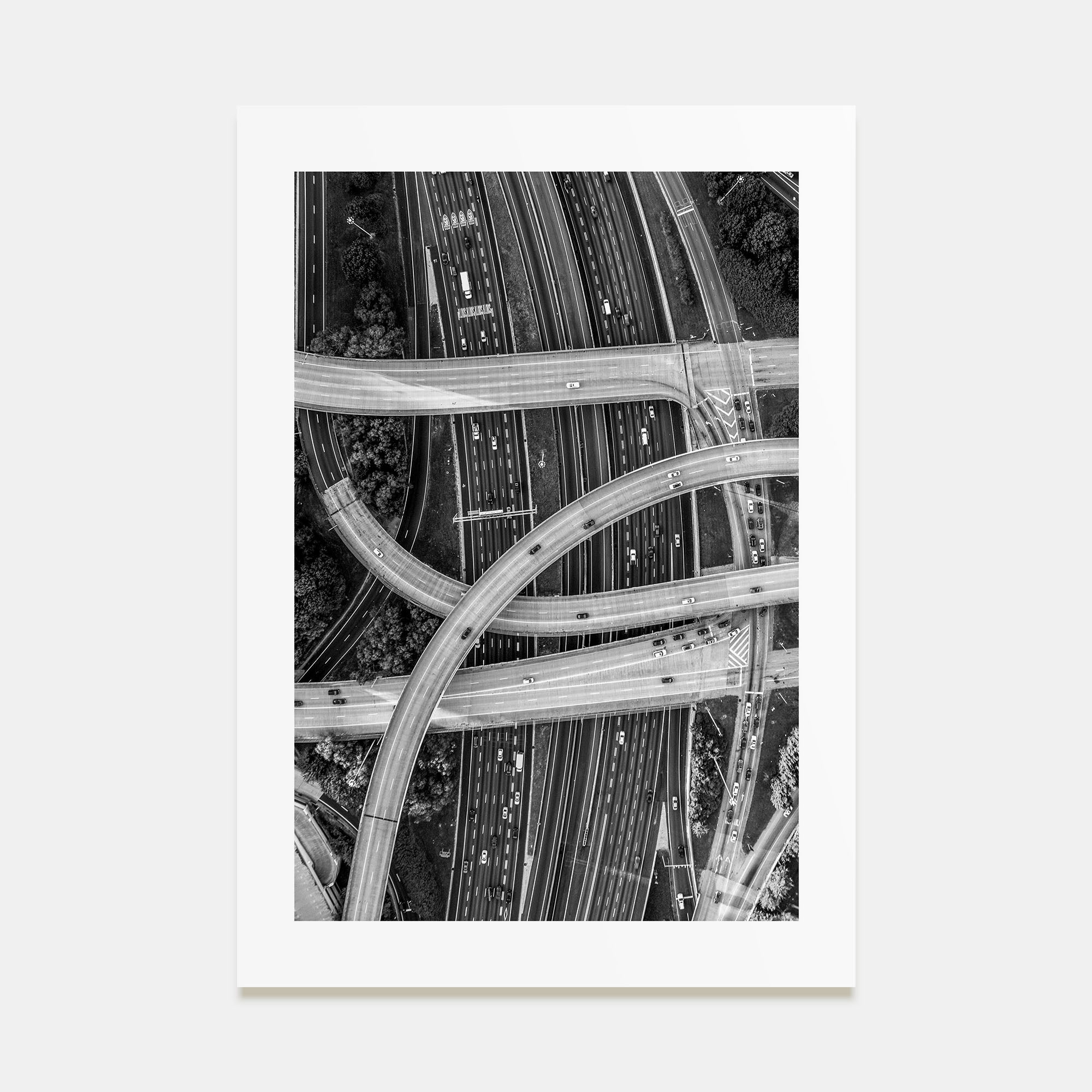 Atlanta Photo B&W No 3 Poster