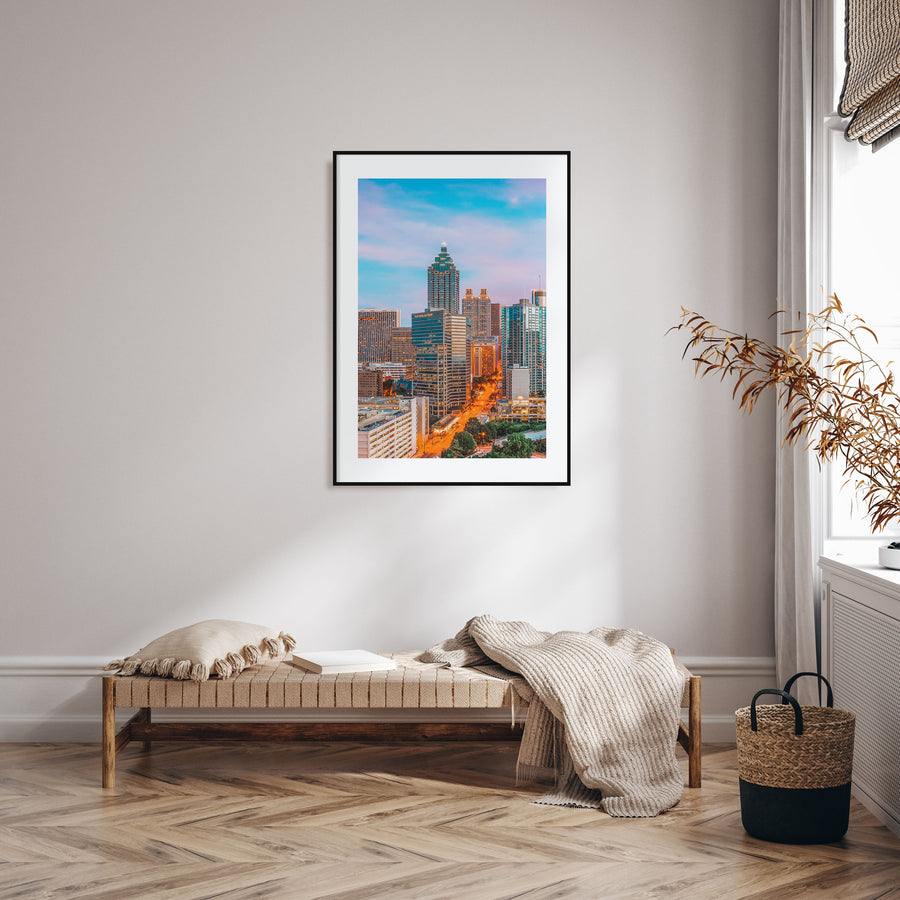 Atlanta Photo Color No 1 Poster