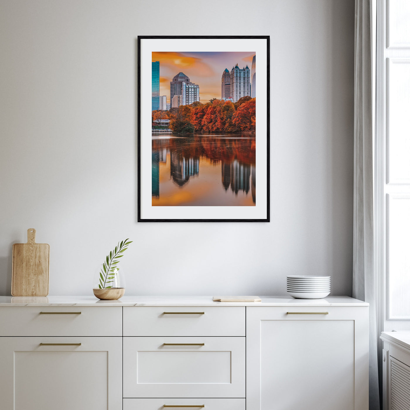 Atlanta Photo Color No 2 Poster