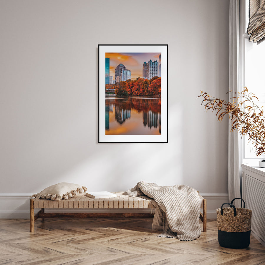 Atlanta Photo Color No 2 Poster
