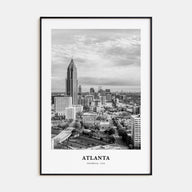 Atlanta Portrait B&W No 2 Poster