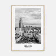 Atlanta Portrait B&W No 2 Poster