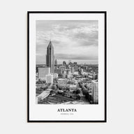 Atlanta Portrait B&W No 2 Poster