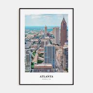 Atlanta Portrait Color No 2 Poster