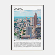 Atlanta Travel Color No 1 Poster