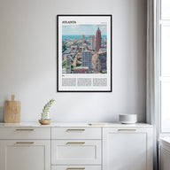 Atlanta Travel Color No 1 Poster