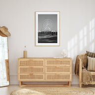 Atlantic City Photo B&W Poster