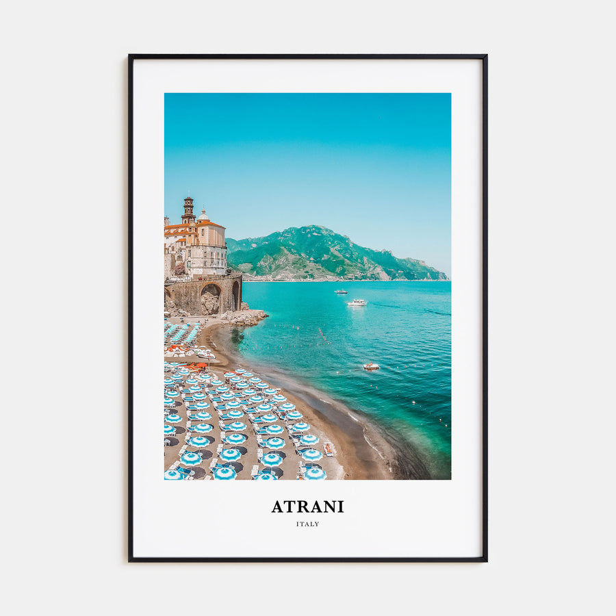 Atrani Portrait Color Poster