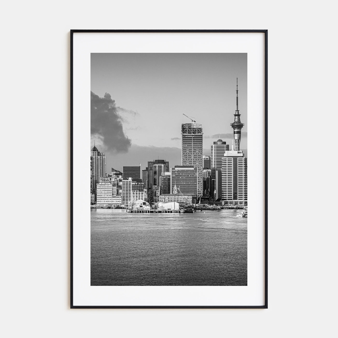 Auckland Photo B&W Poster