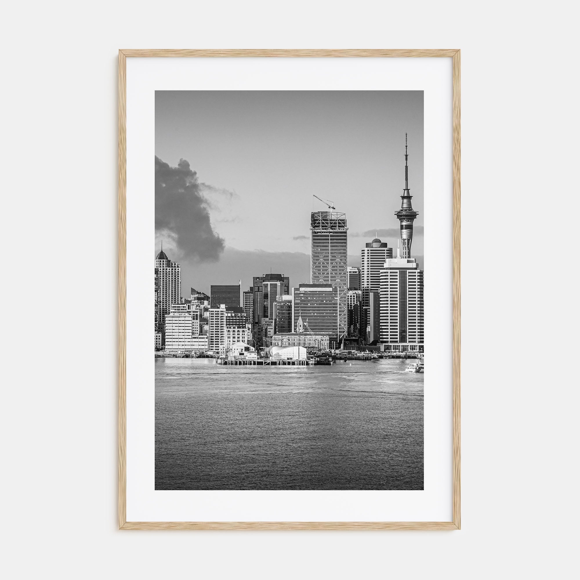 Auckland Photo B&W Poster