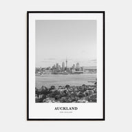 Auckland Portrait B&W No 3 Poster