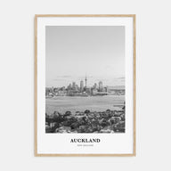 Auckland Portrait B&W No 3 Poster
