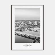 Augusta Portrait B&W Poster
