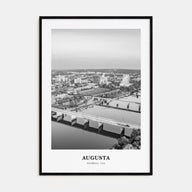 Augusta Portrait B&W Poster