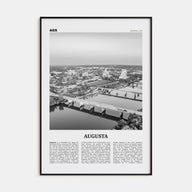 Augusta Travel B&W Poster