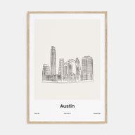 Austin Drawn Poster