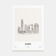 Austin Drawn Poster