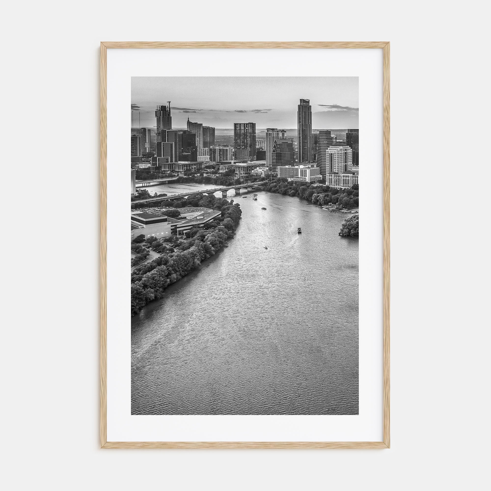 Austin Photo B&W No 1 Poster