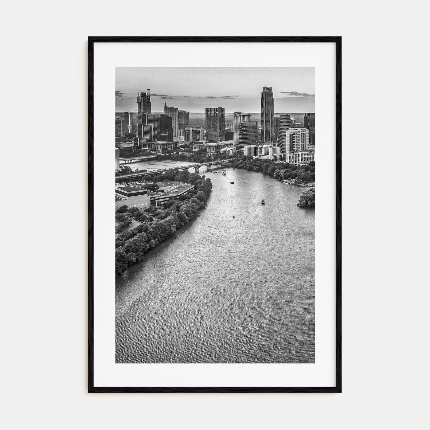Austin Photo B&W No 1 Poster